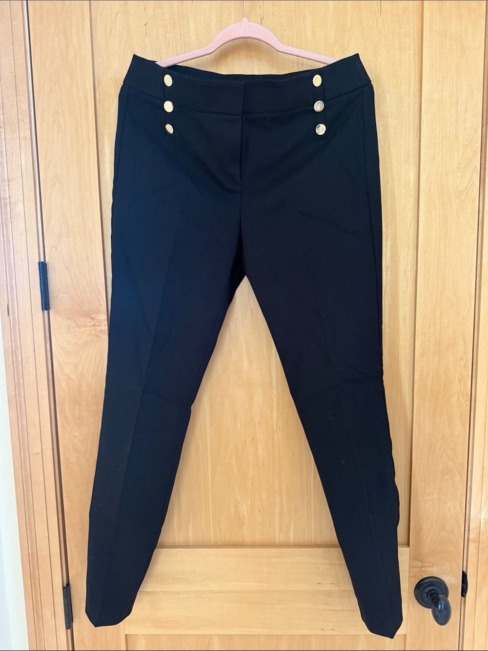 LOFT Black Marisa Skirt or Pants Label Detail